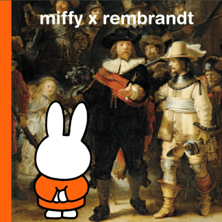 Dick Bruna | Miffy X Rembrandt | Houten Aap