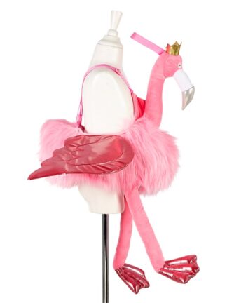 Souza | Flamingo ride-on, 5-6 jaar, 110-116 cm | Houten Aap