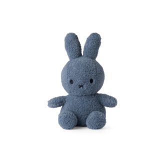 Nijntje Teddy | Eco | Blauw | 33 cm | Houten Aap