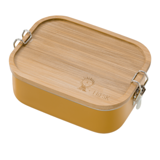 Fresk | Lunchbox uni Amber gold (Lion) | Houten Aap