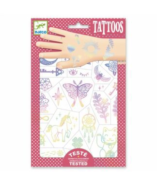 Djeco | Tattoos | Fairy Friends | Houten Aap