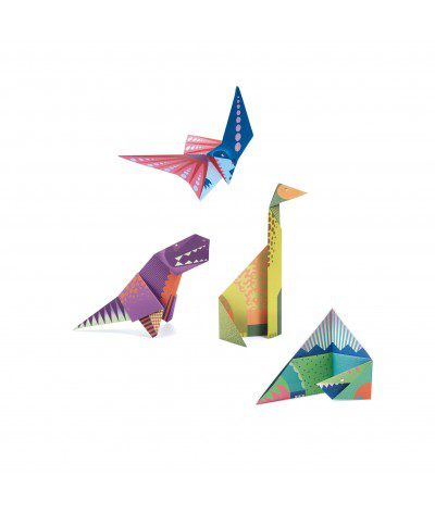 Djeco | Origami | Dinosaurs | Houten Aap