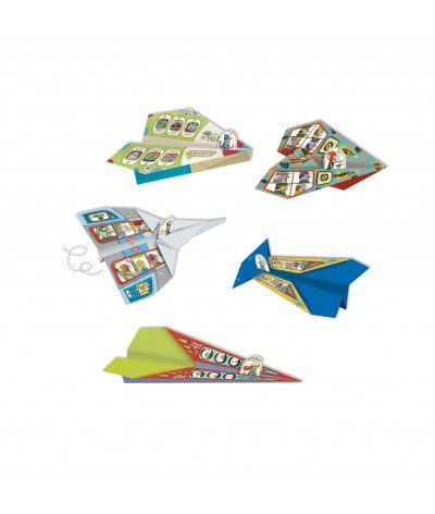 Djeco | Origami | Vliegtuigen | Houten Aap