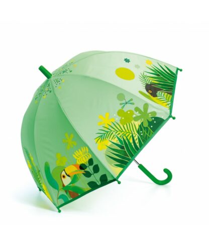 Djeco | Paraplu | Tropical jungle | Houten Aap