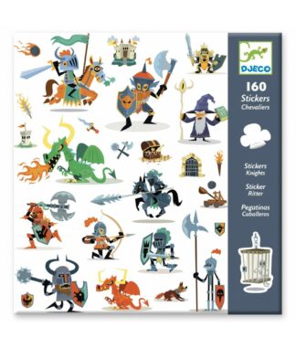 Djeco | Papieren stickers | Dinosaurs | Houten Aap