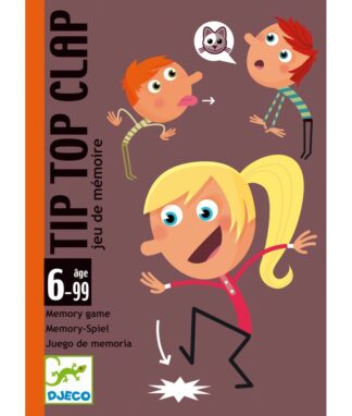 Djeco | Speelkaarten | Tip Top Clap! | Houten Aap