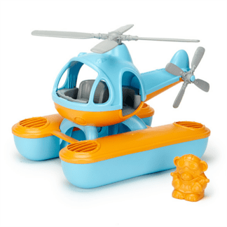 Green Toys | Waterhelikopter | blauw | Houten Aap
