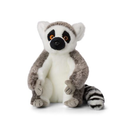 WWF | Lemur zittend | 23cm | Houten Aap