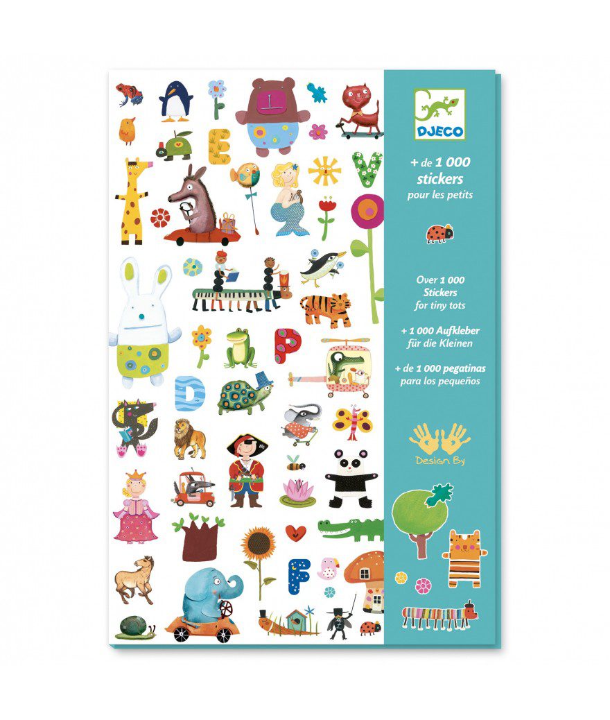 Stickers en Stickerboeken - Houten Aap