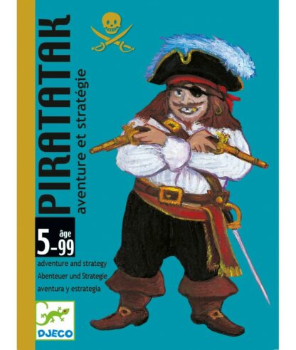 Djeco | Speelkaarten | Piratatak | Houten Aap