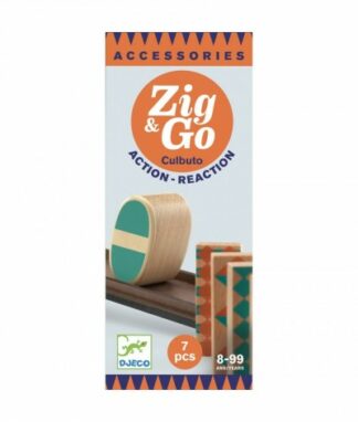 Djeco | Zig & Go | Big Boum wall | 48 delig | Houten Aap