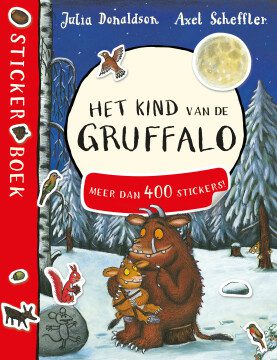 Lemniscaat | Het Kind van de Gruffalo Stickerboek | Houten Aap