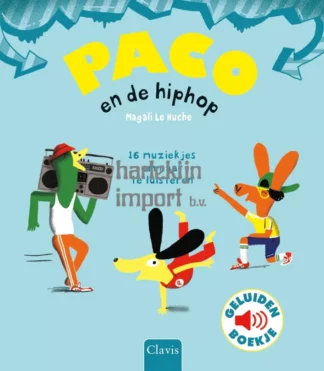 Paco en hiphop | Geluidenboekje | Houten Aap