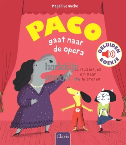 Paco gaat naar de opera | Geluidenboekje | Houten Aap