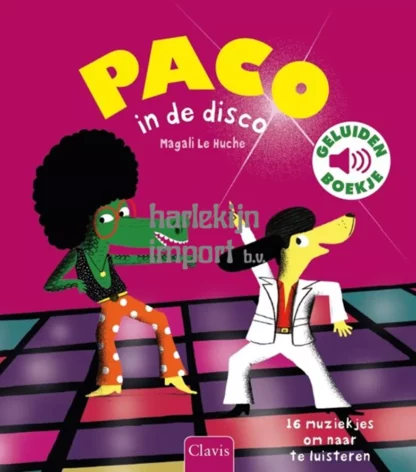 Paco in de disco | Geluidenboekje | Houten Aap