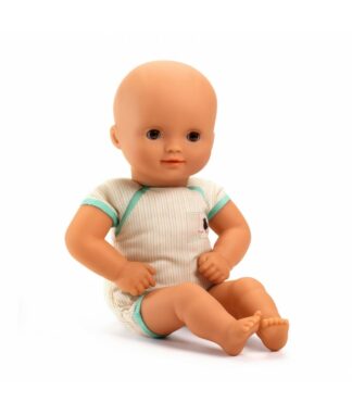 Djeco | Babypop | Geel | Houten Aap