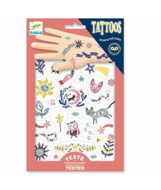 Djeco | Tattoos | Zoete Dromen | Houten Aap