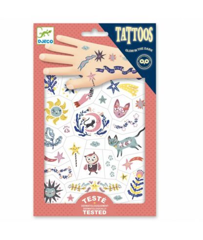 Djeco | Tattoos | Zoete Dromen | Houten Aap