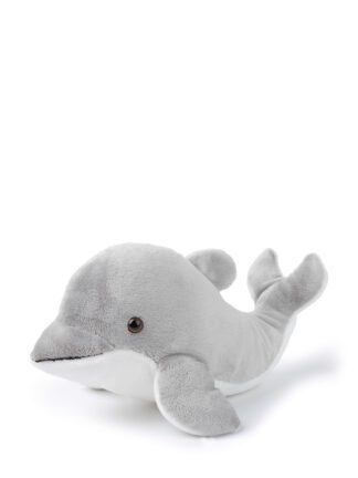 WWF | Grijze Dolfijn | 25 cm | Houten Aap