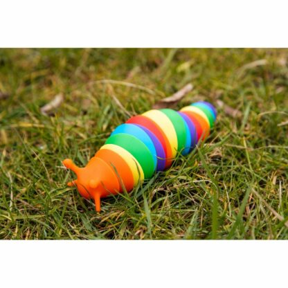 Fidget Slug Rainbow | Houten Aap