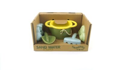 Viking Toys | Ecoline | Zand & Water | Emmer set | Houten Aap