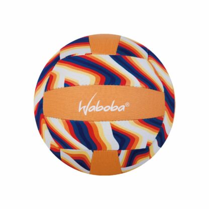 Waboba | klassieke Volleyball inclusief pomp | Oranje | Houten Aap