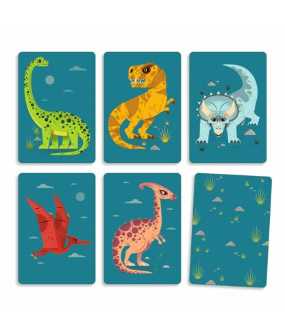 Djeco | Speelkaarten | Dino Draft | Houten Aap