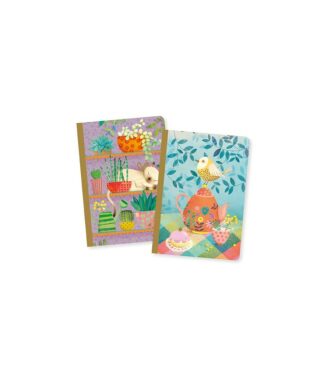 Djeco | 2 notitieboekjes | Xuan | Houten Aap