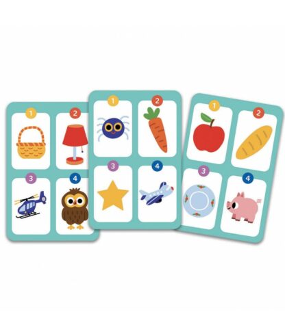 Djeco | Speelkaarten | Motamo Junior | Houten Aap